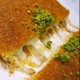 كنافة ناعمة نابلسية بالقشطة